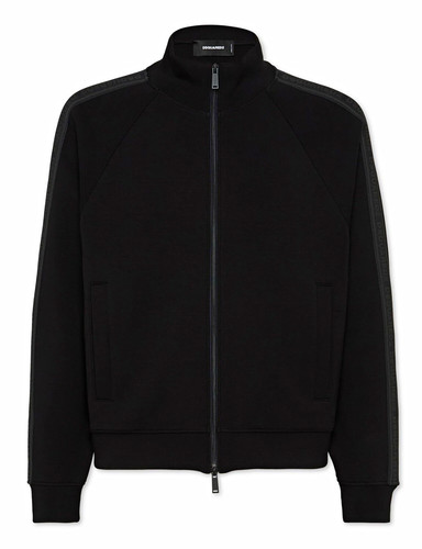 Felpa dsquared2 tape zipped - felpa, dsquared2-d2